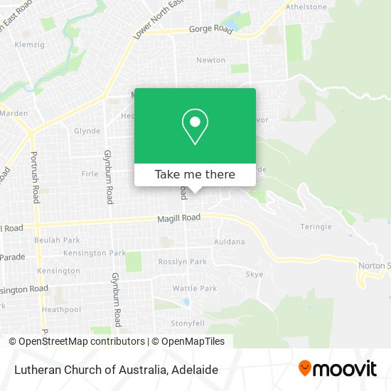 Mapa Lutheran Church of Australia