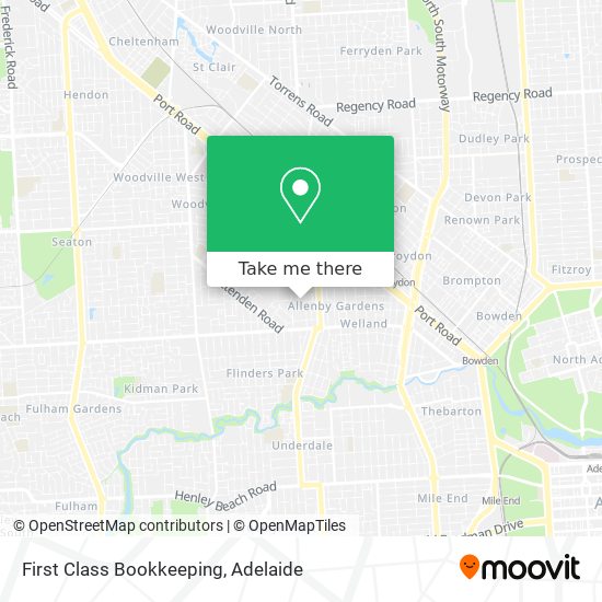 First Class Bookkeeping map