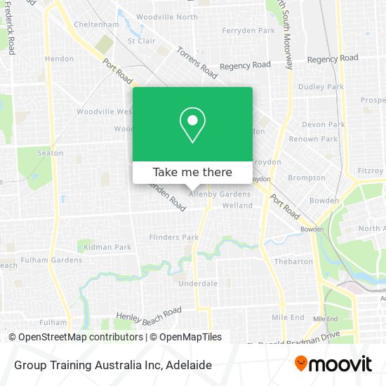 Group Training Australia Inc map