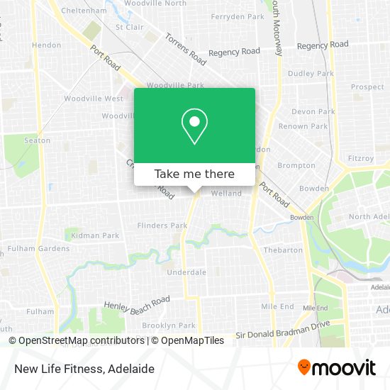 New Life Fitness map