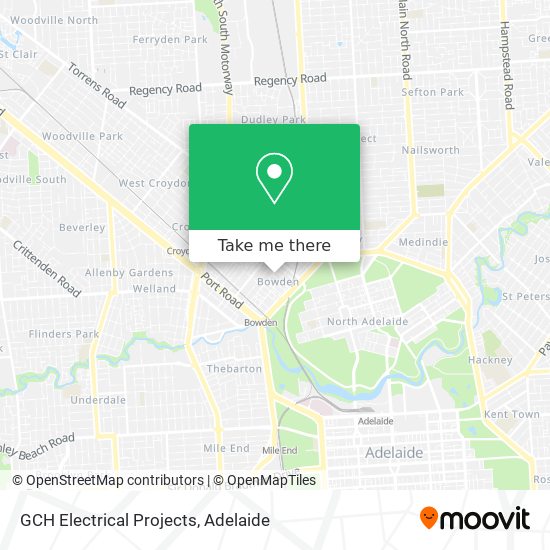 GCH Electrical Projects map
