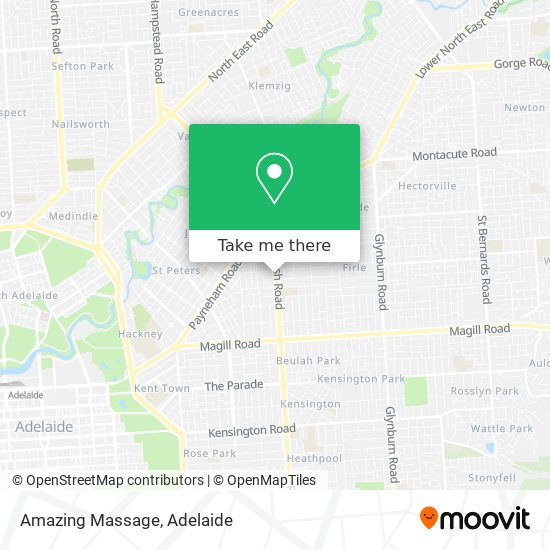 Amazing Massage map