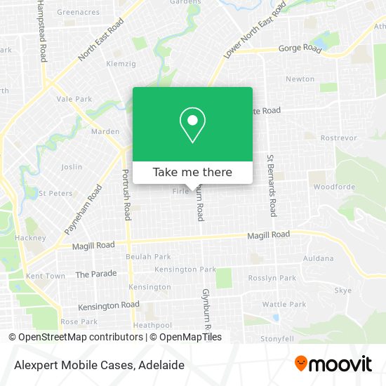 Alexpert Mobile Cases map