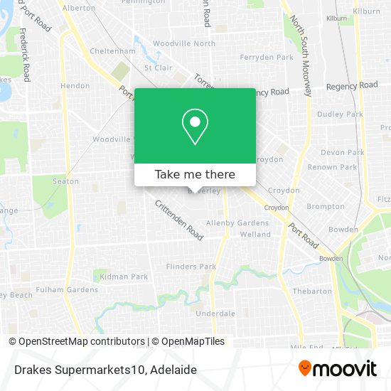 Drakes Supermarkets10 map