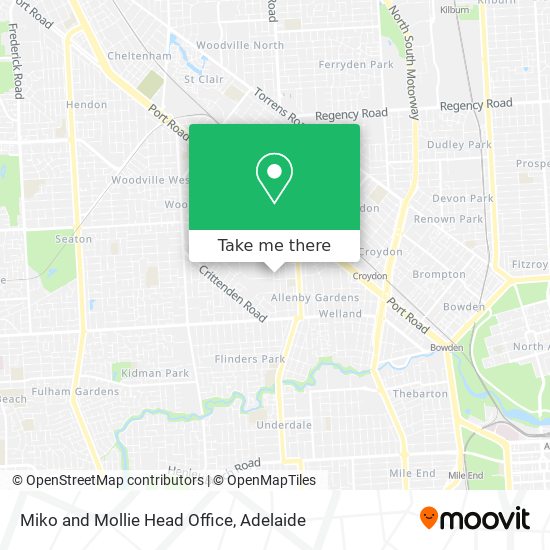 Miko and Mollie Head Office map