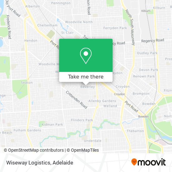 Wiseway Logistics map