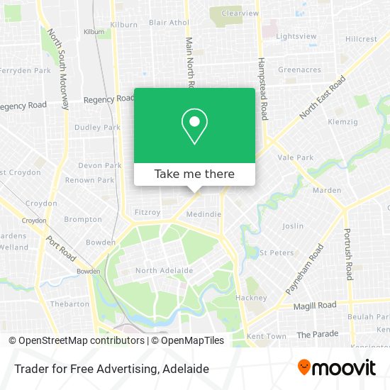 Trader for Free Advertising map