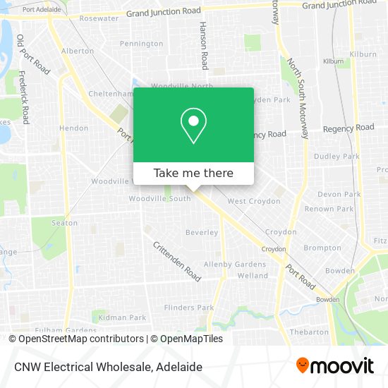 Mapa CNW Electrical Wholesale