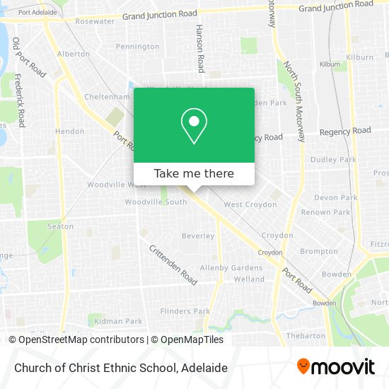 Church of Christ Ethnic School map