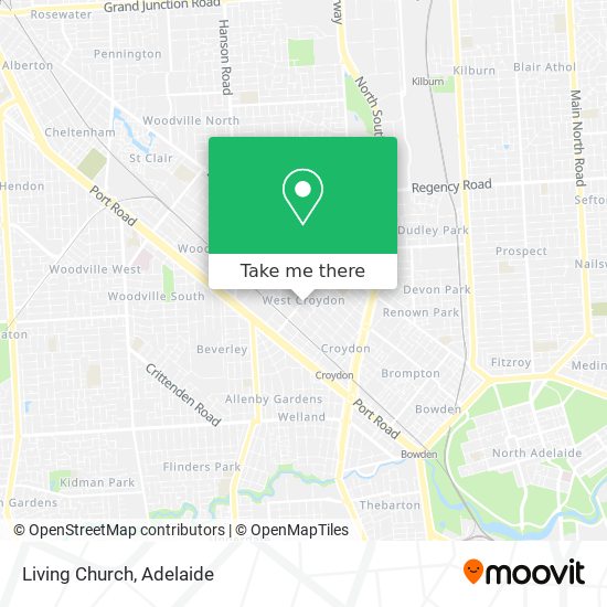 Mapa Living Church