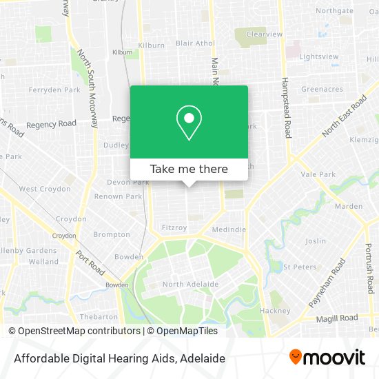 Affordable Digital Hearing Aids map