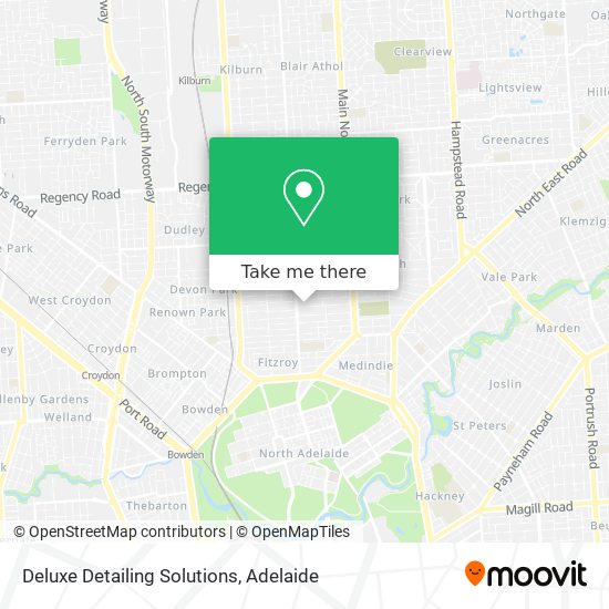 Deluxe Detailing Solutions map