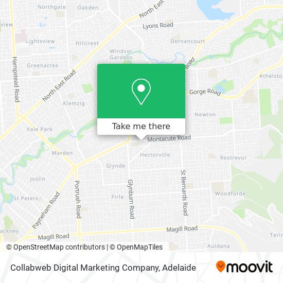 Mapa Collabweb Digital Marketing Company