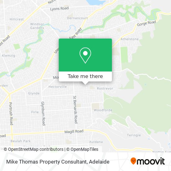 Mike Thomas Property Consultant map