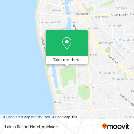 Lakes Resort Hotel map