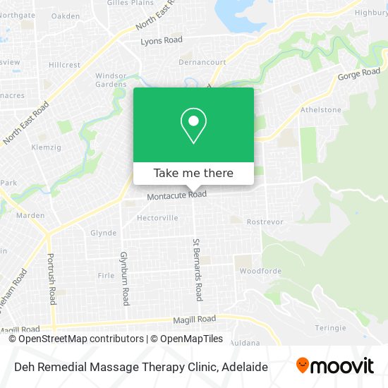 Deh Remedial Massage Therapy Clinic map