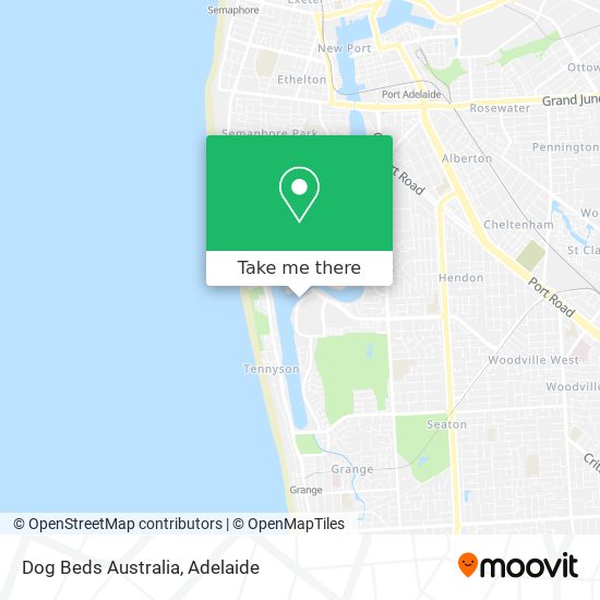 Dog Beds Australia map