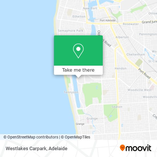 Westlakes Carpark map