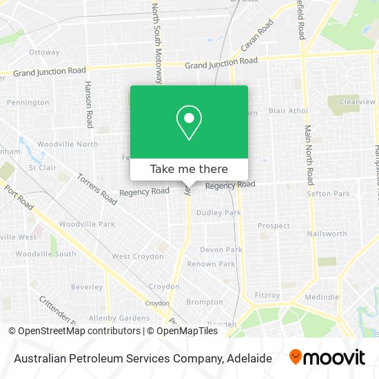 Mapa Australian Petroleum Services Company