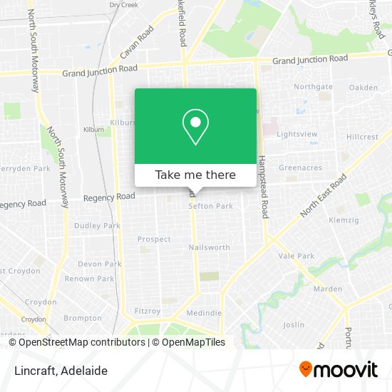 Lincraft map