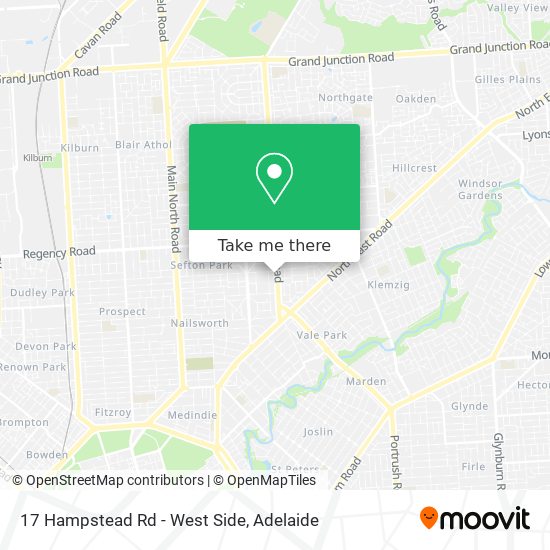 17 Hampstead Rd - West Side map