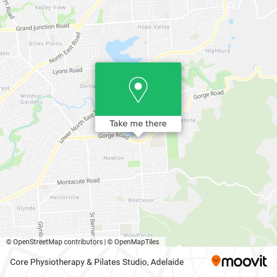 Core Physiotherapy & Pilates Studio map