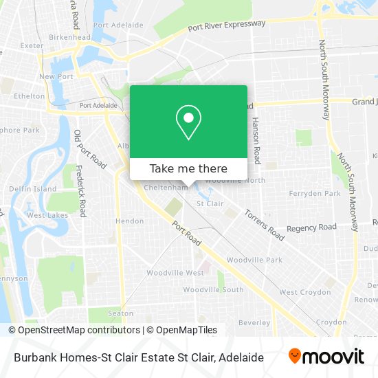 Burbank Homes-St Clair Estate St Clair map