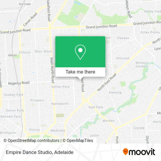 Empire Dance Studio map