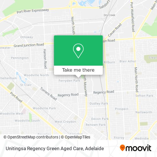 Mapa Unitingsa Regency Green Aged Care