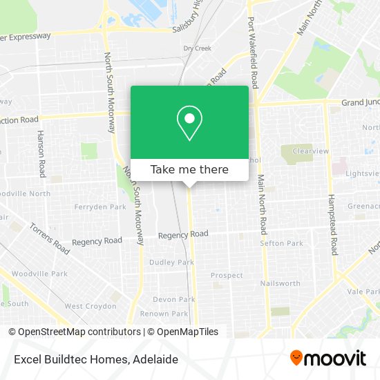 Excel Buildtec Homes map