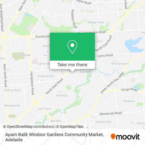 Apam Balik Windsor Gardens Community Market map