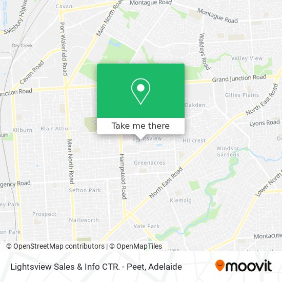 Lightsview Sales & Info CTR. - Peet map