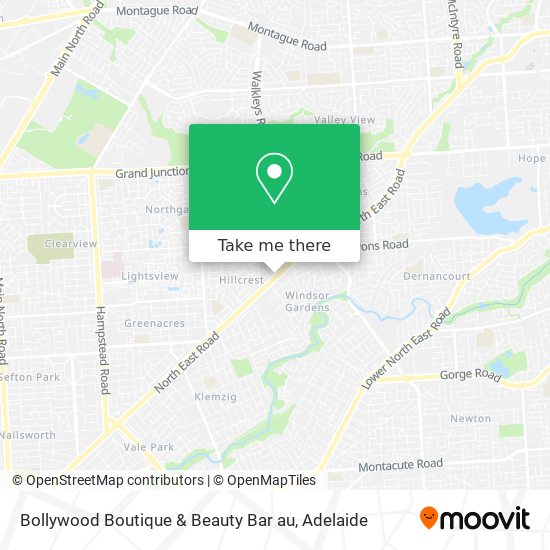 Bollywood Boutique & Beauty Bar au map