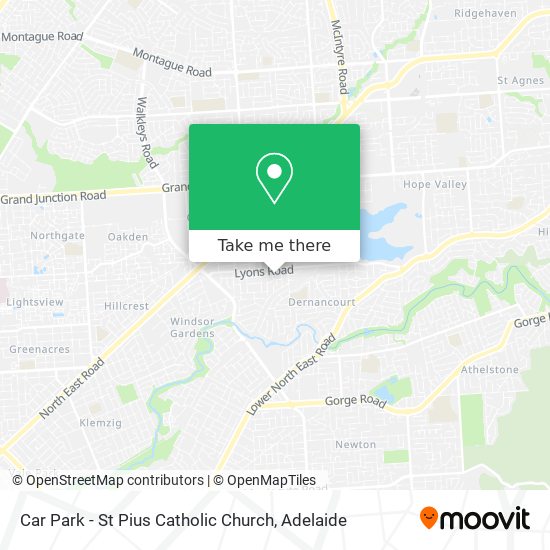 Car Park - St Pius Catholic Church map