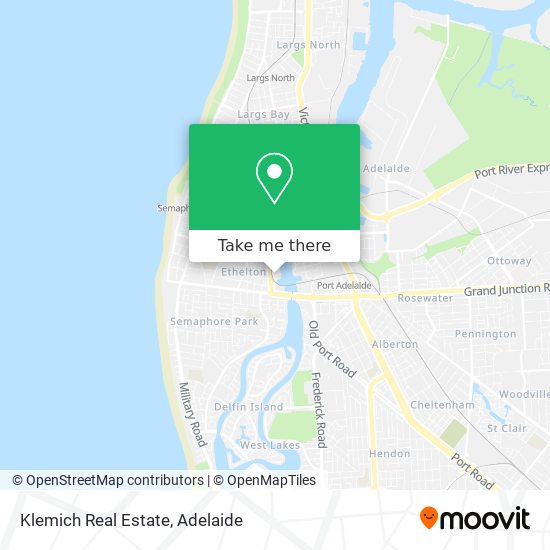 Klemich Real Estate map