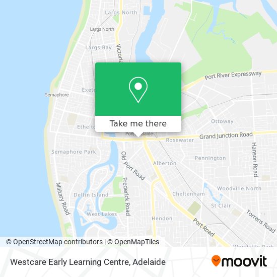 Westcare Early Learning Centre map