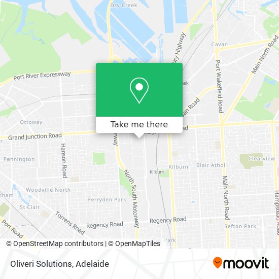 Oliveri Solutions map