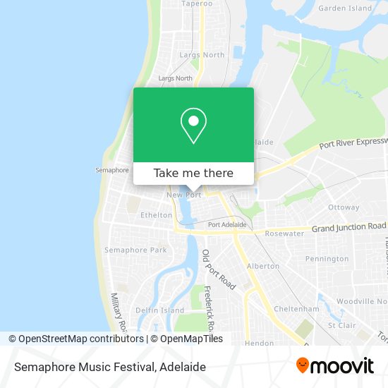 Semaphore Music Festival map