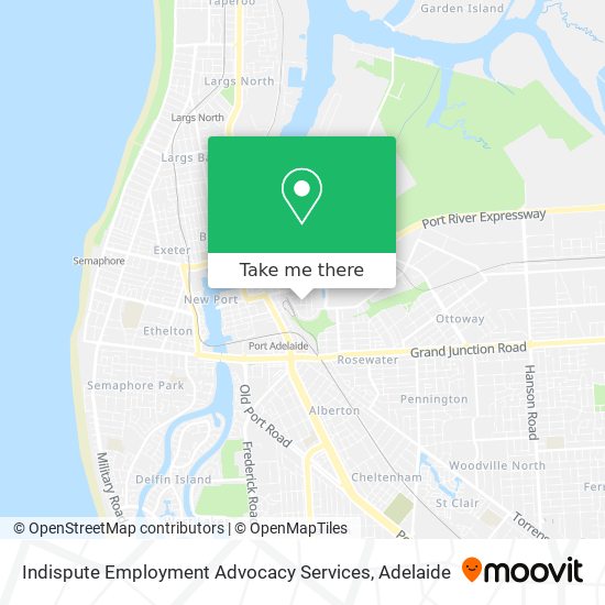 Indispute Employment Advocacy Services map