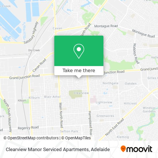 Clearview Manor Serviced Apartments map