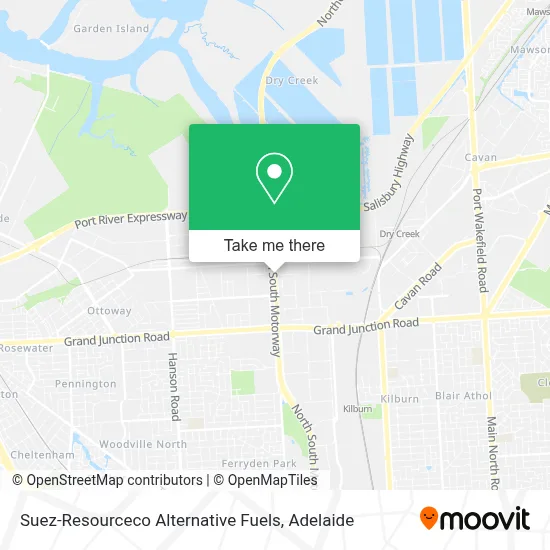 Mapa Suez-Resourceco Alternative Fuels
