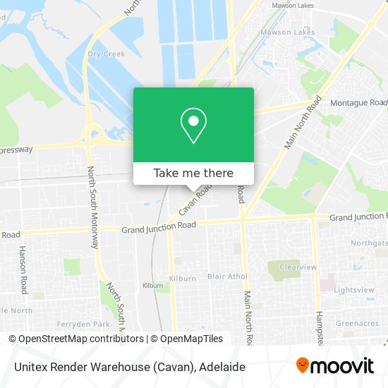 Unitex Render Warehouse (Cavan) map