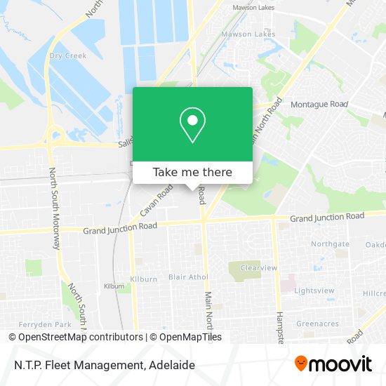 N.T.P. Fleet Management map