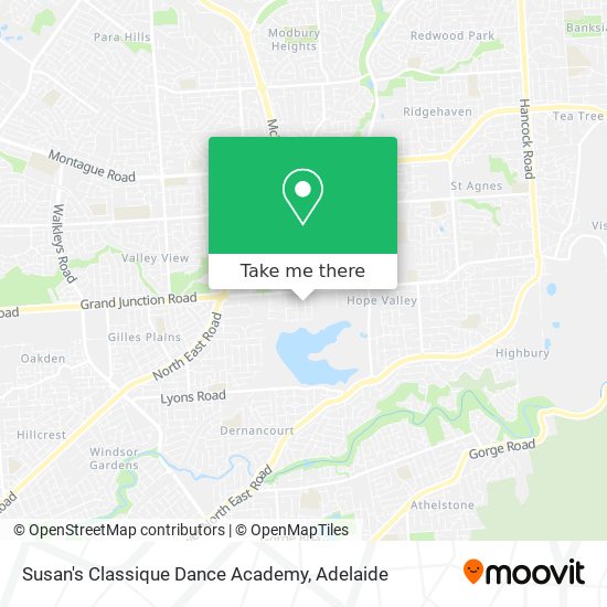 Susan's Classique Dance Academy map