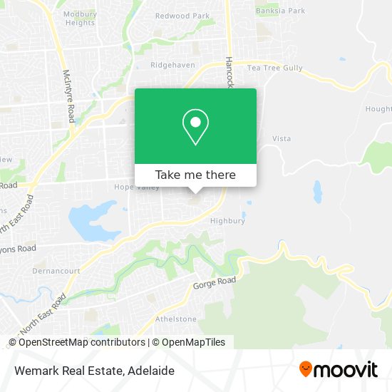 Wemark Real Estate map