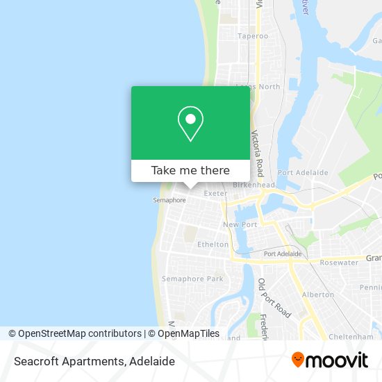 Seacroft Apartments map