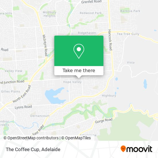 The Coffee Cup map