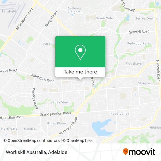 Workskil Australia map