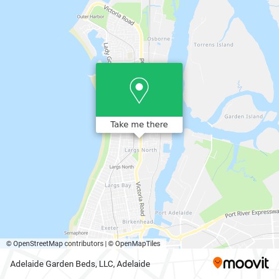 Adelaide Garden Beds, LLC map