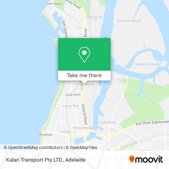 Kalari Transport Pty LTD. map